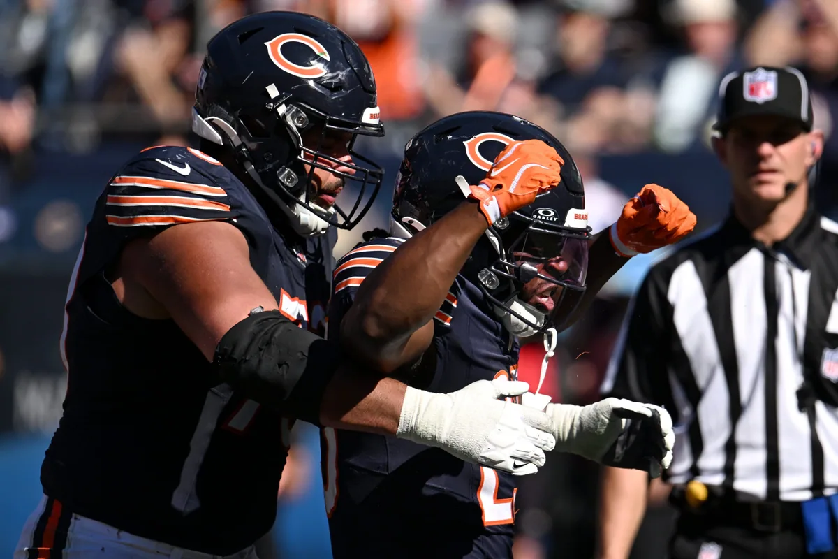 Bears' 3-1 start built on line dominance