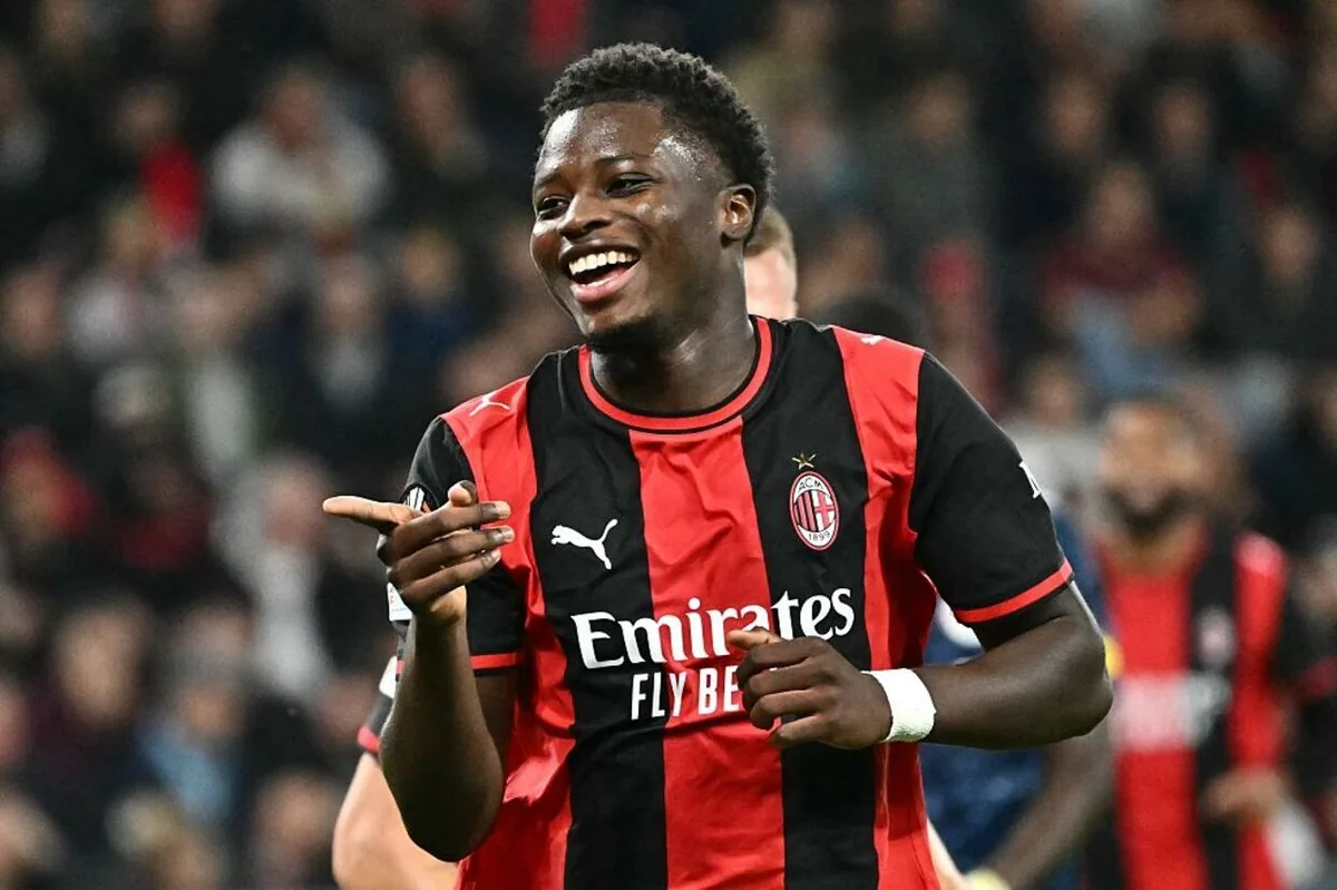 Milan's Cissé scores hat-trick at 17
