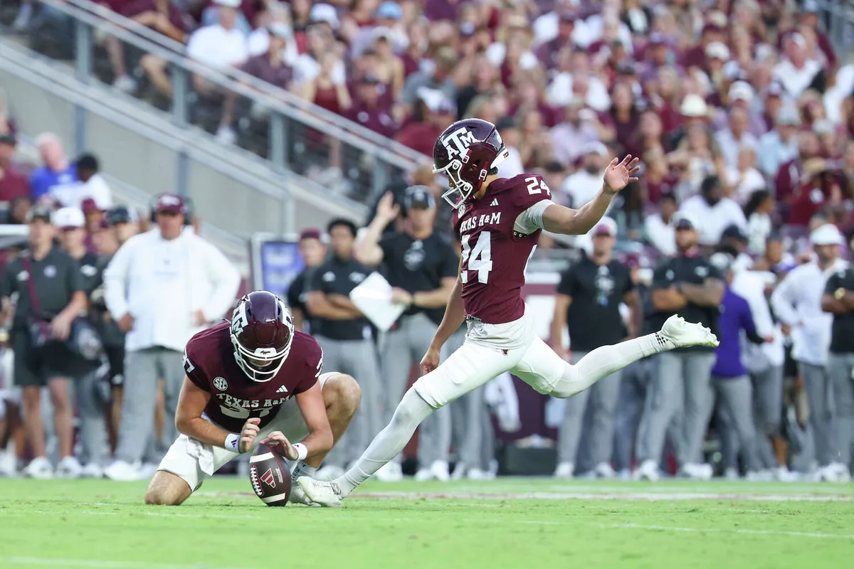 Texas A&M kicker David Olano becomes clutch performer