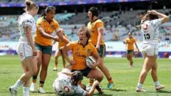 Australia thrash Scotland in WXV match