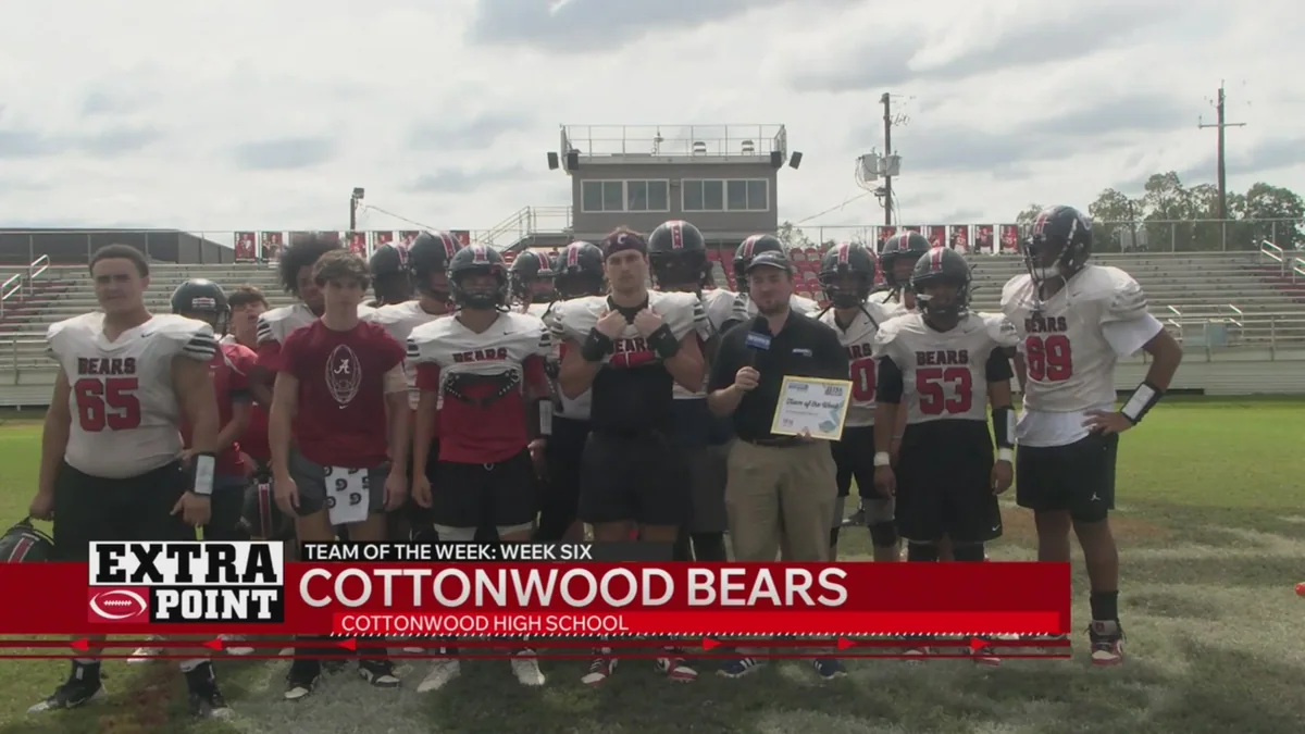 Cottonwood Bears win Week Six Wiregrass title clash