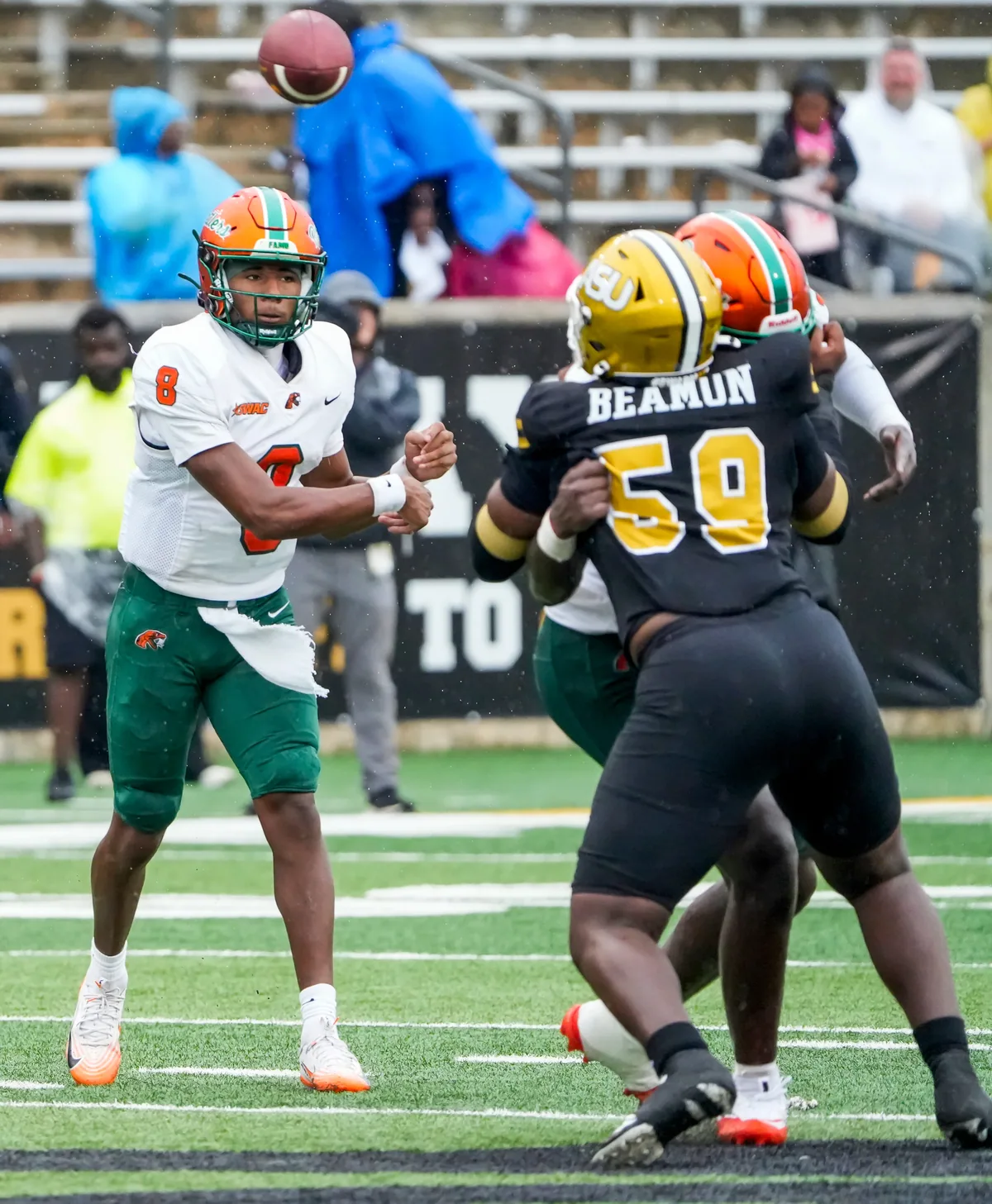 FAMU QB throws two interceptions then leads comeback