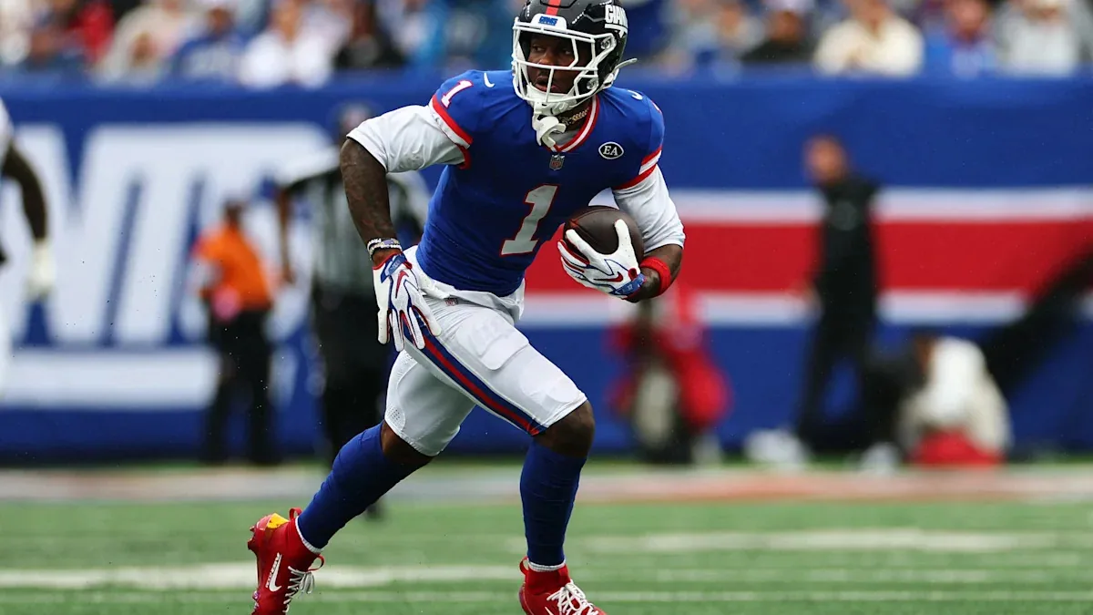 Giants' WR returns for Week 5