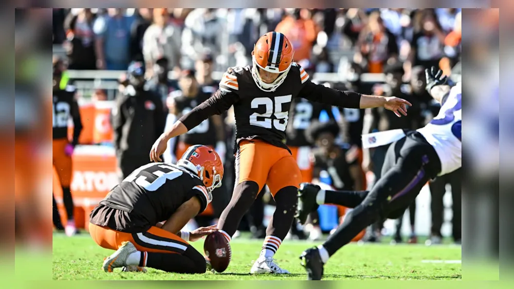 Browns top AFC North after Ravens loss