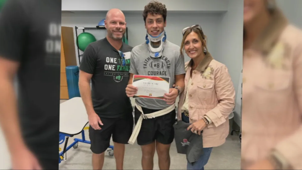 Celina QB returns after hospital stay