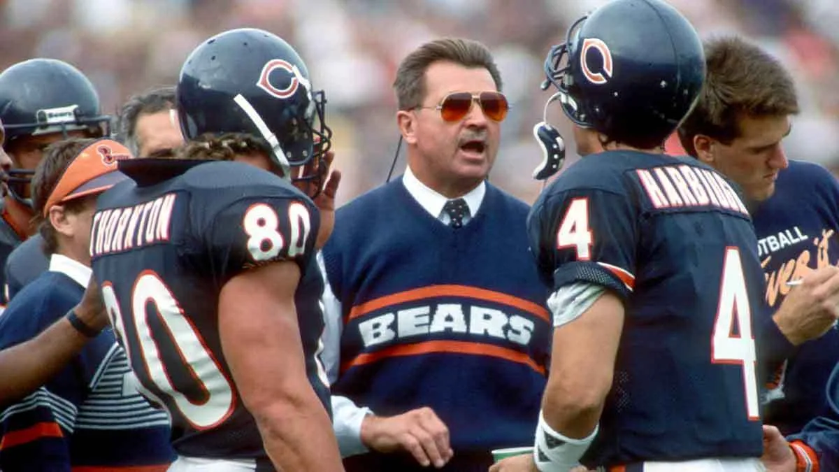 Harbaugh honors Ditka with emotional tribute