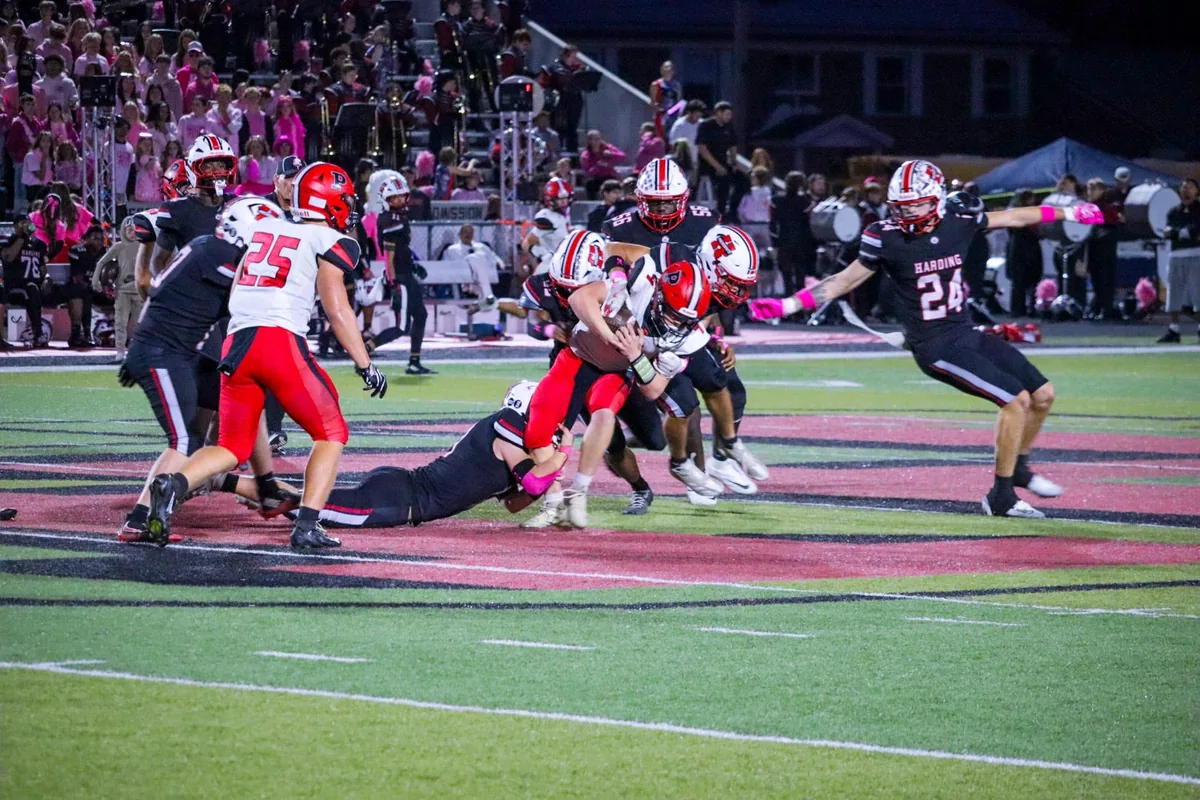 MOAC teams split tight football game