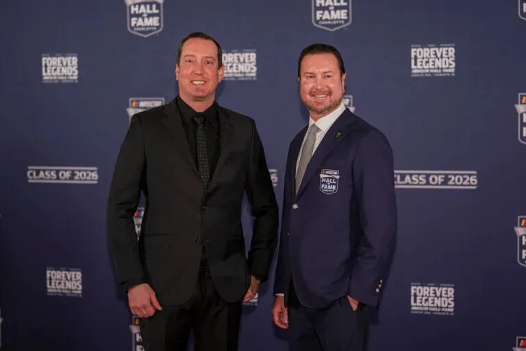 Busch Honors Brother at Memorial at Charlotte Track
