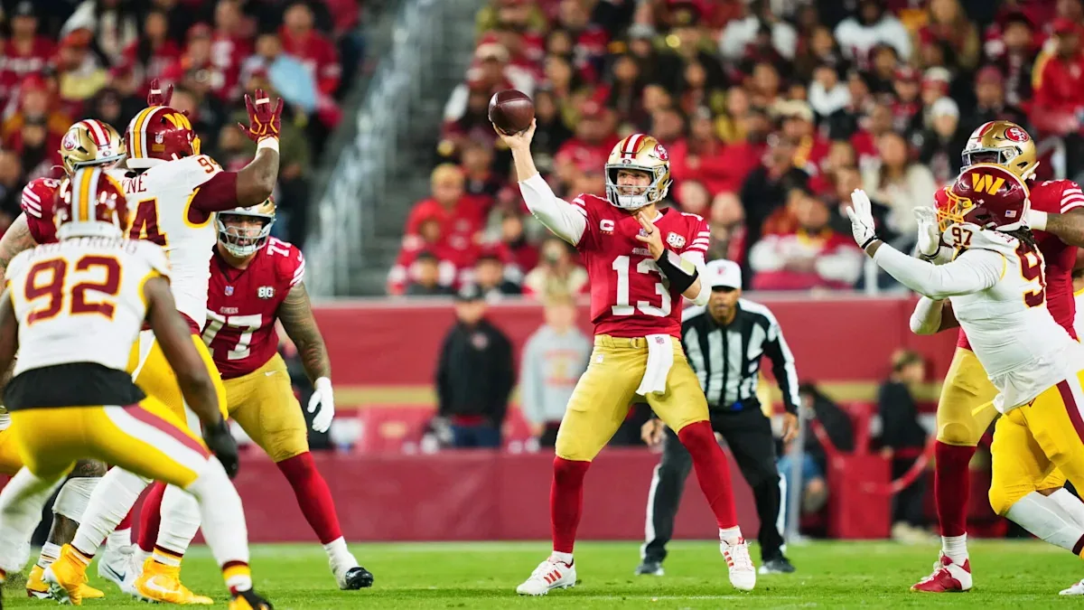 Purdy holds NFL career passer rating record