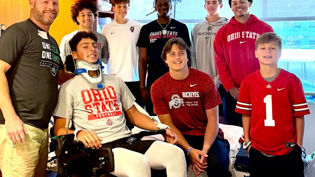 QB returns after spinal injury