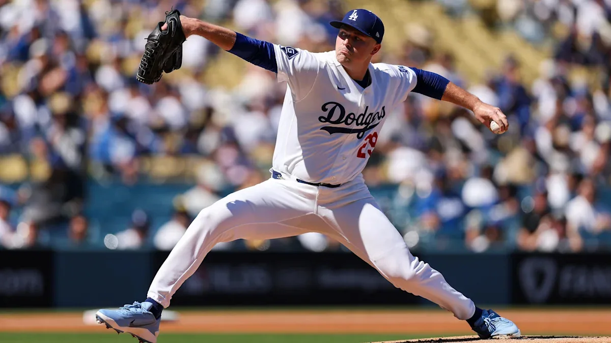 Dodgers name NLCS starters