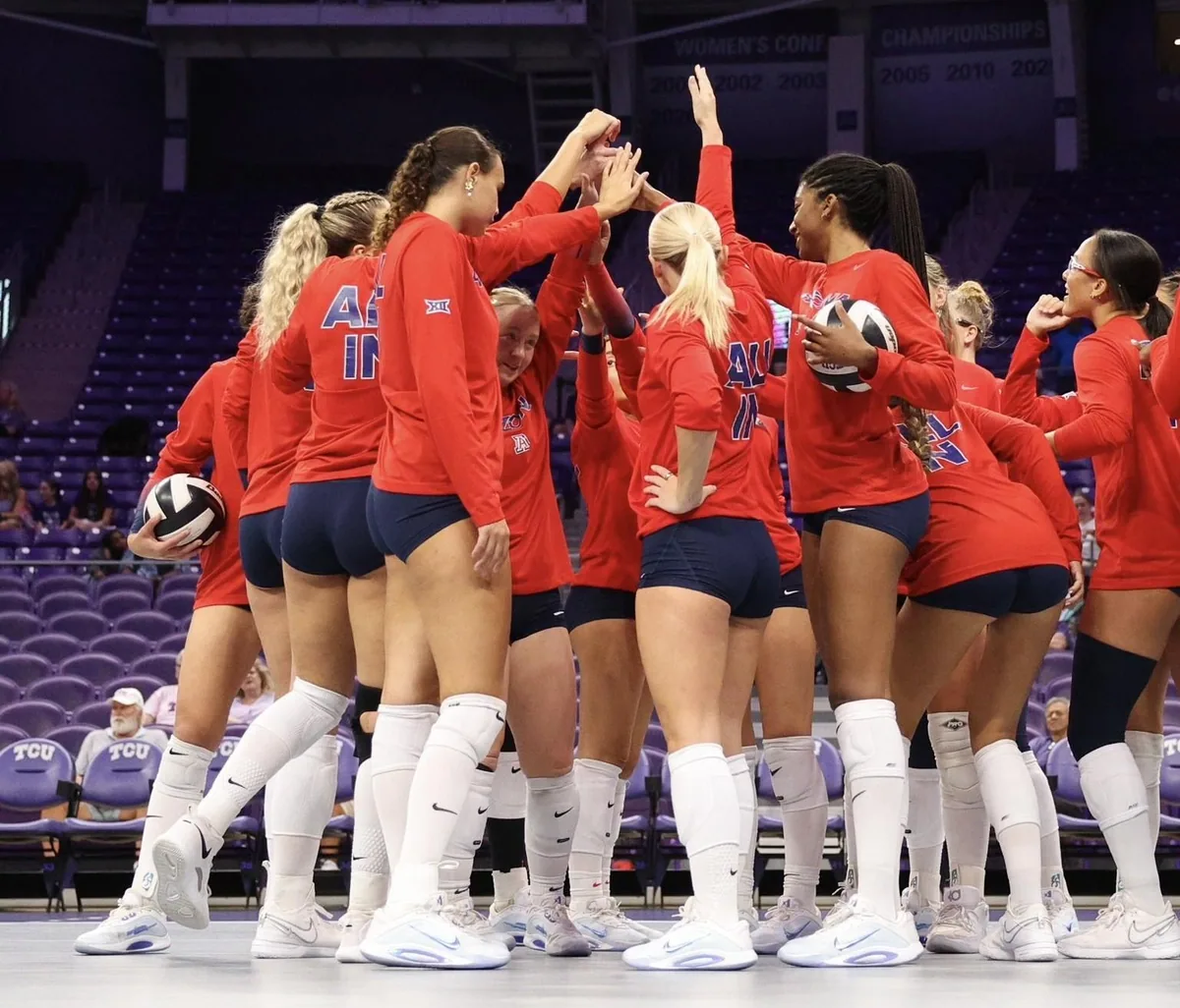 Arizona volleyball loses to TCU in three sets