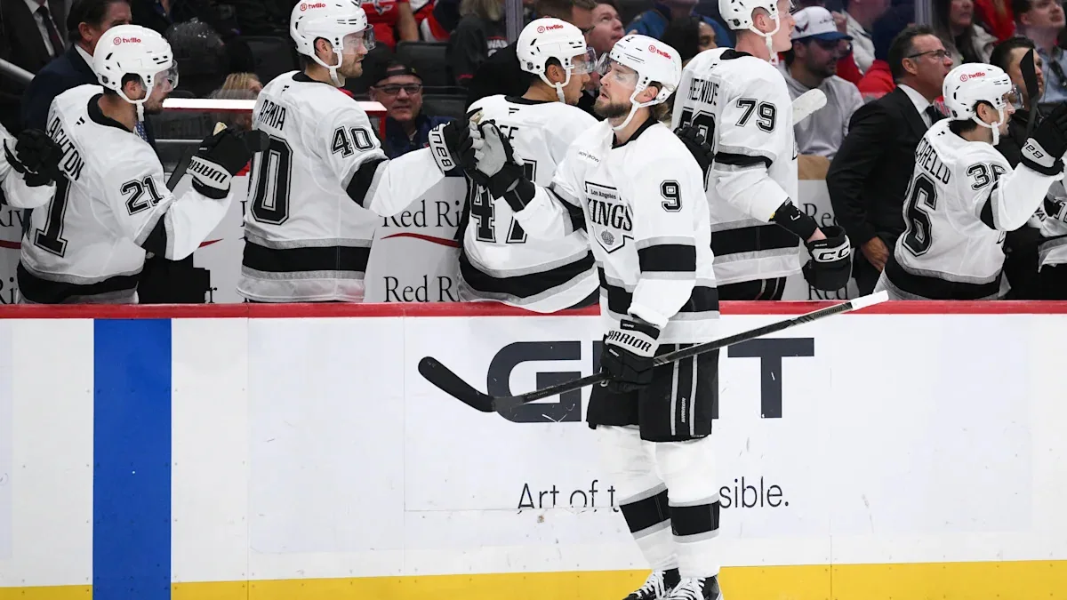 Kings secure first win of season with 5-2 victory over Capitals