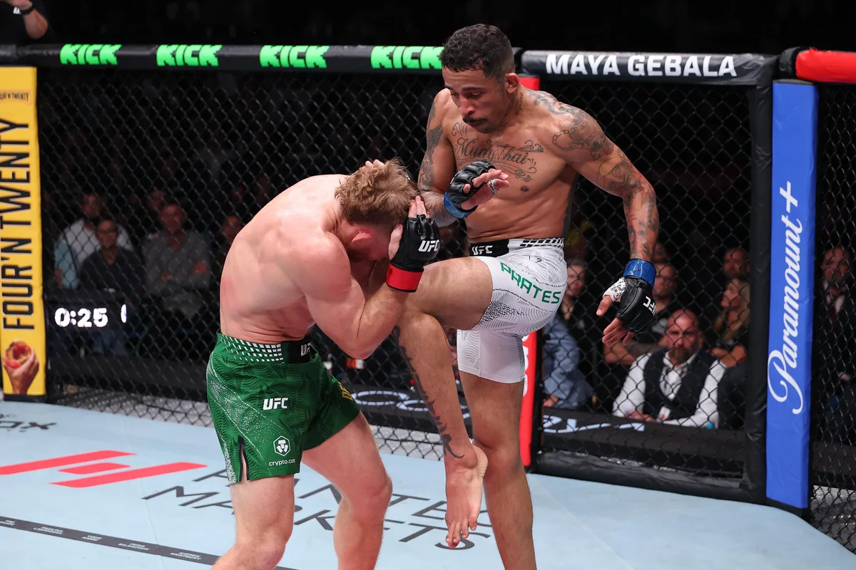prates targets makhachev after knockout streak