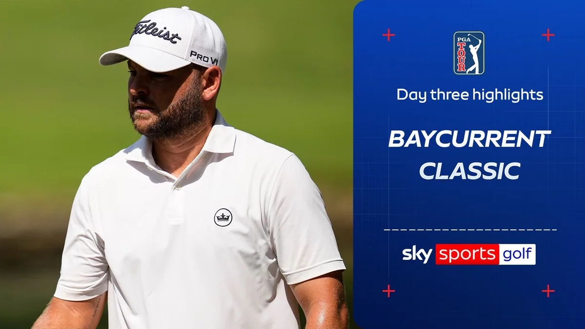Smith leads England in PGA Tour Baycurrent Classic third round