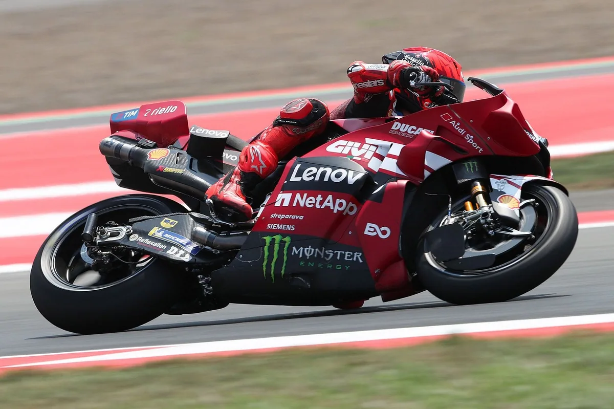 Marquez takes points lead after sprint win