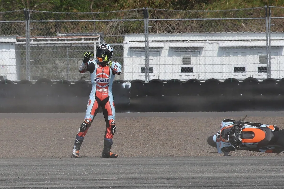 Fernandez criticizes Bezzecchi after Indonesia crash