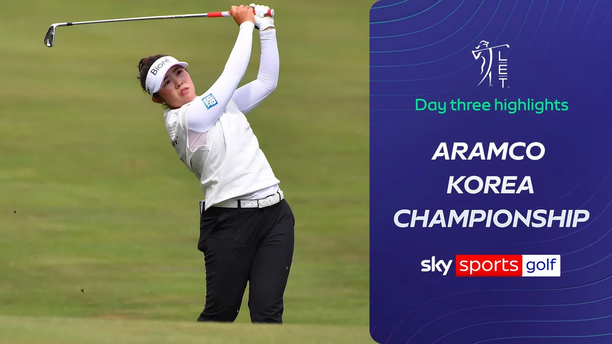 Korea Championship: Third Round Results