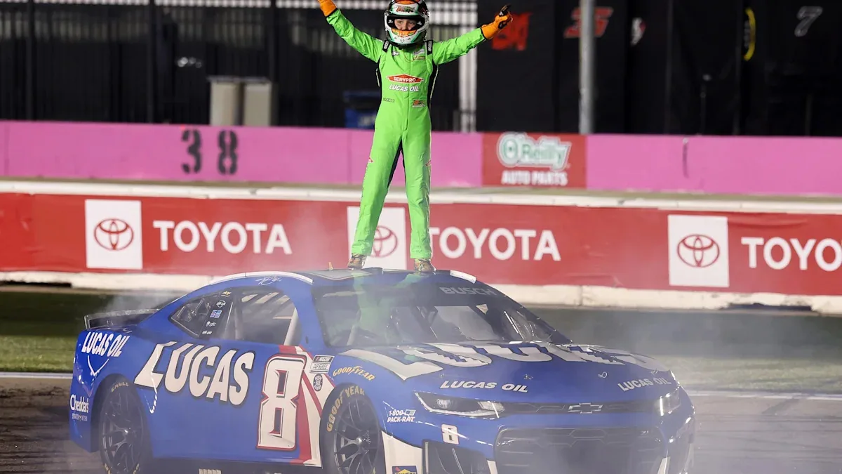 Brexton Busch honors father at Charlotte Motor Speedway