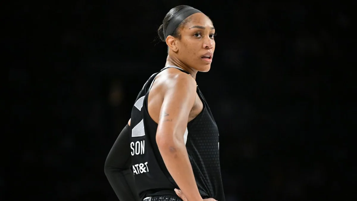 A'ja Wilson's MVP season ends abruptly