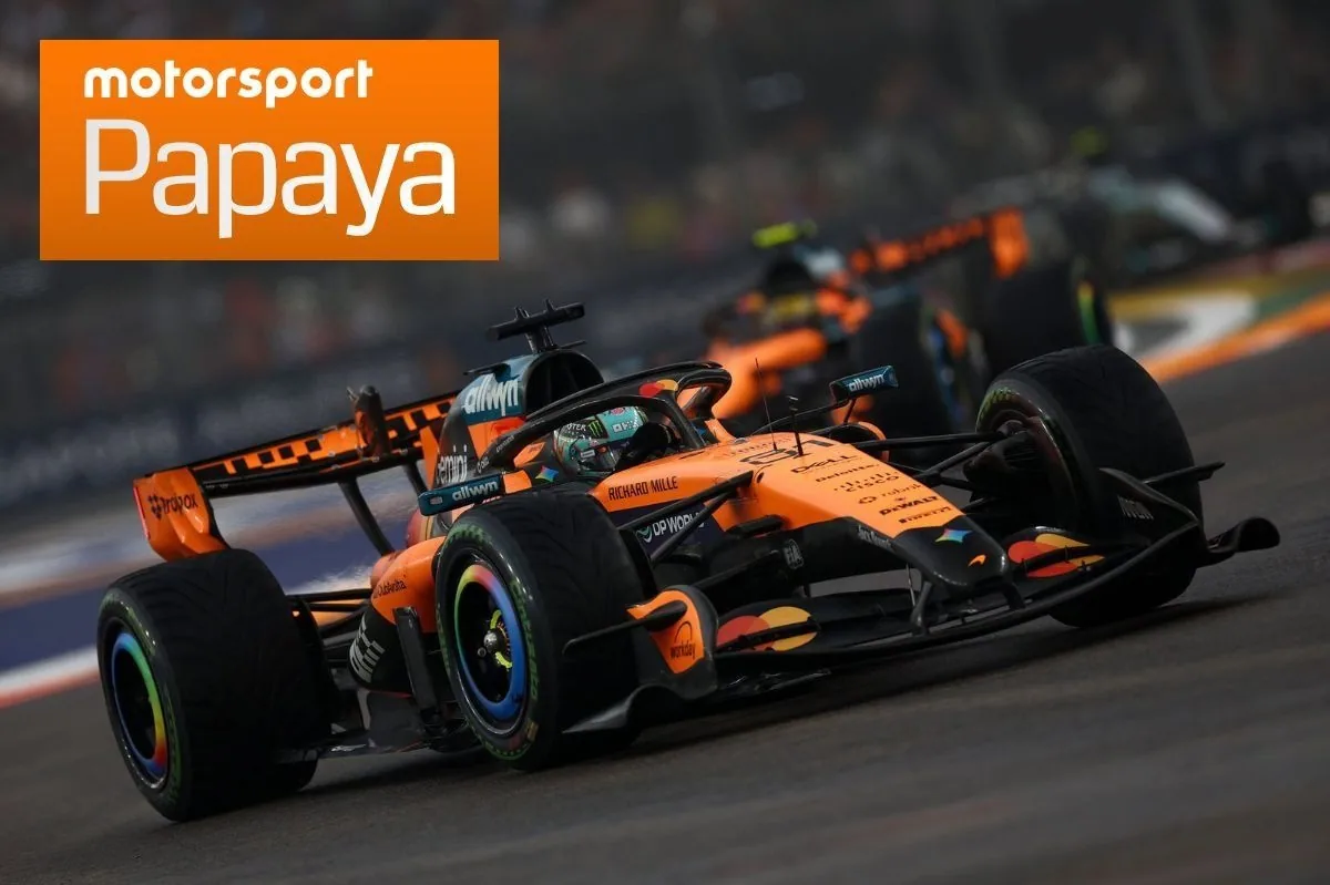 McLaren crash ends Singapore sprint race