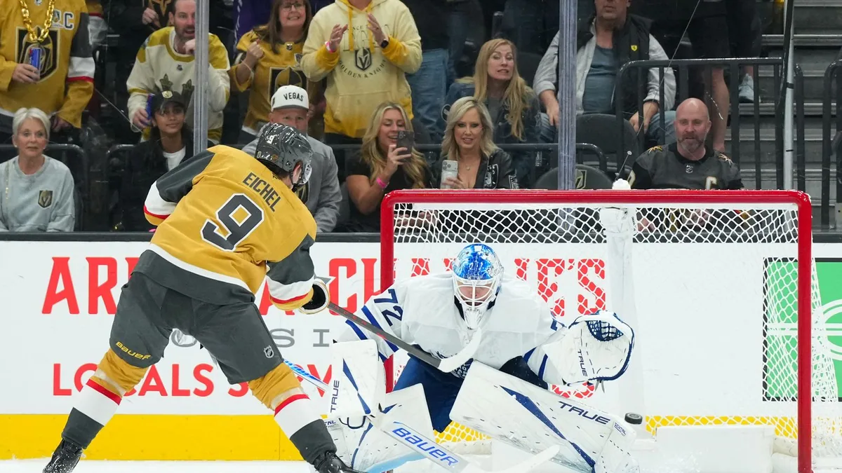 Knights edge Leafs in overtime thriller
