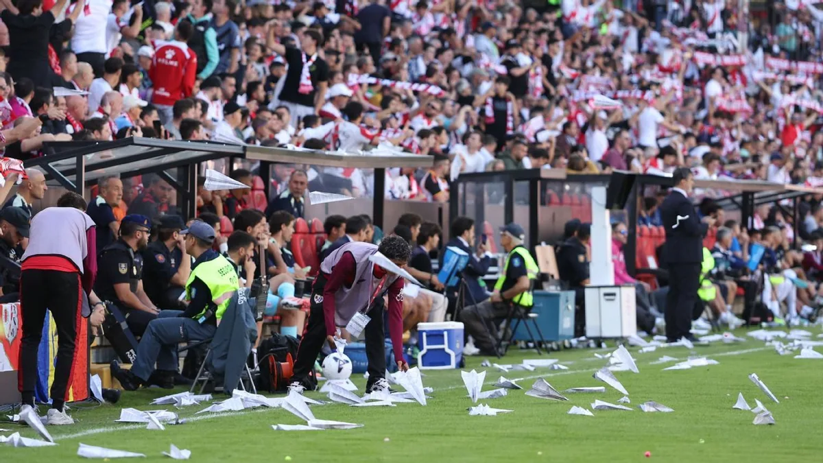 Rayo Vallecano Game Stopped by Fan Protest