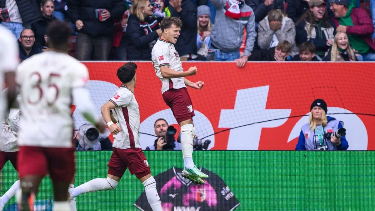 Augsburg's Fellhauer Scores Bundesliga's Fastest Goal