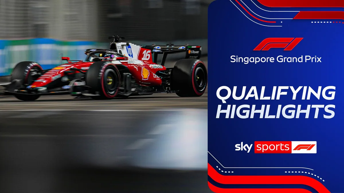 Verstappen leads Q3 in Singapore