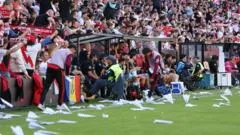 Rayo Vallecano Match Stopped Over Fan Protest