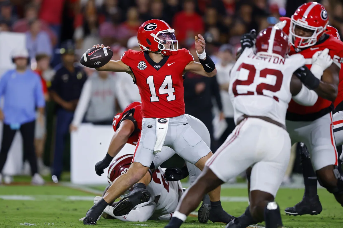 Georgia faces Alabama in SEC showdown