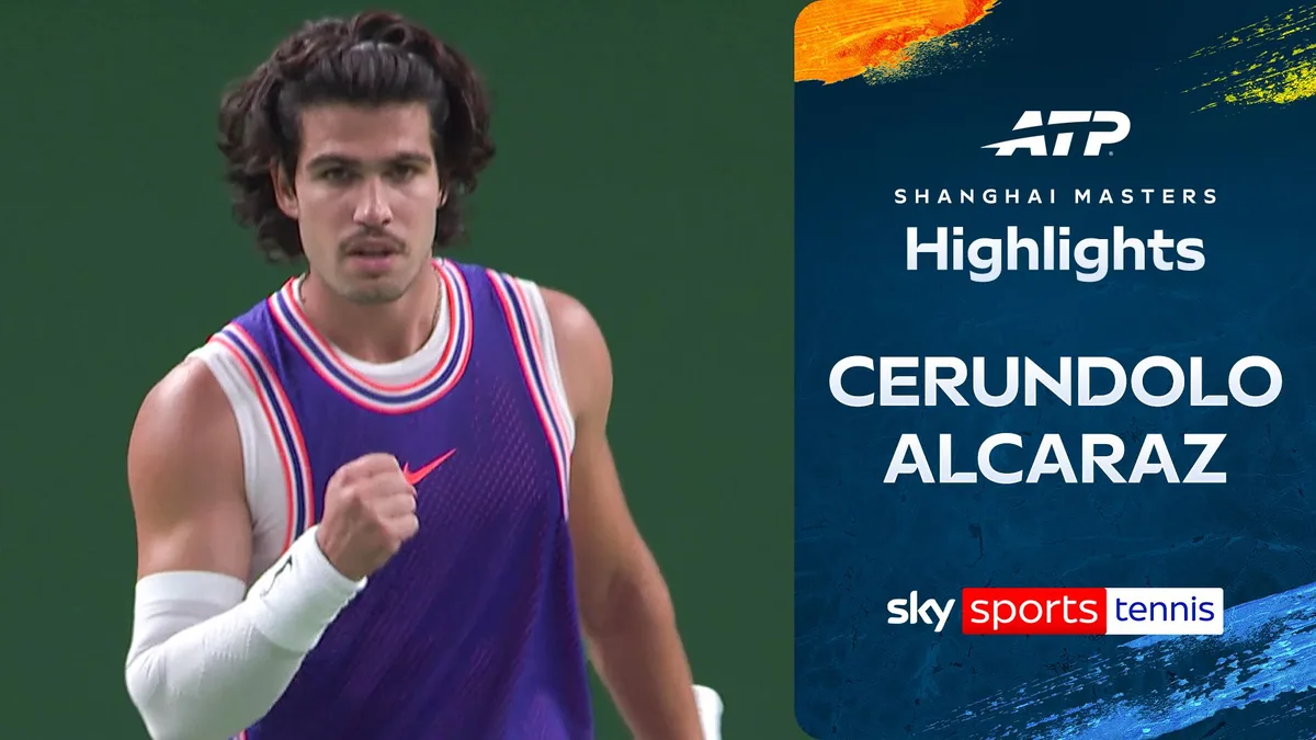 Alcaraz wins straight sets in Shanghai Masters
