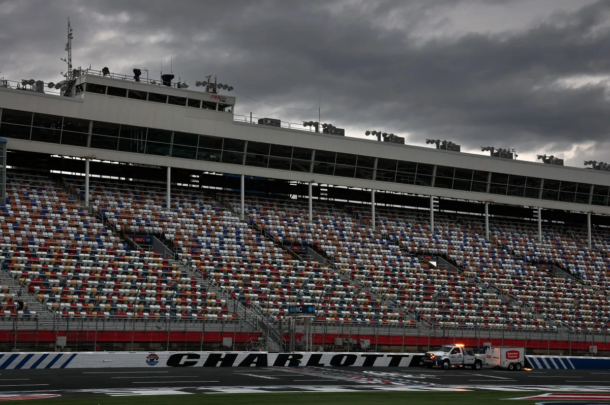 NASCAR Race Postponed to Sunday Due to Rain