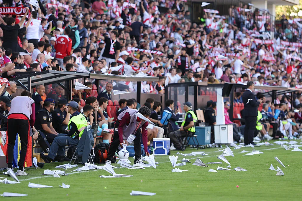 Rayo Vallecano Match Stalled by Protest
