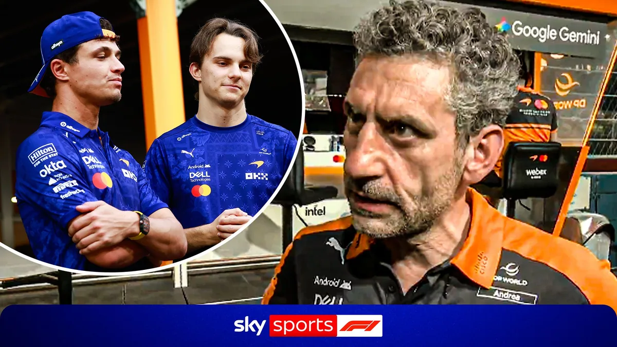 McLaren principal criticises Norris-Piastri crash