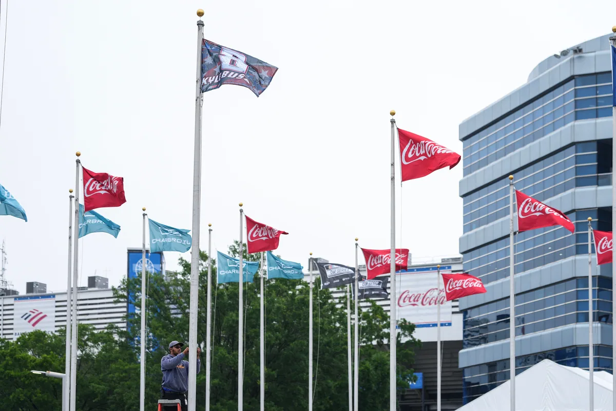 Isaias Delays Race Prep at Charlotte Motor Speedway