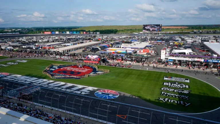Nascar Race Postponed Due to Rain at Charlotte