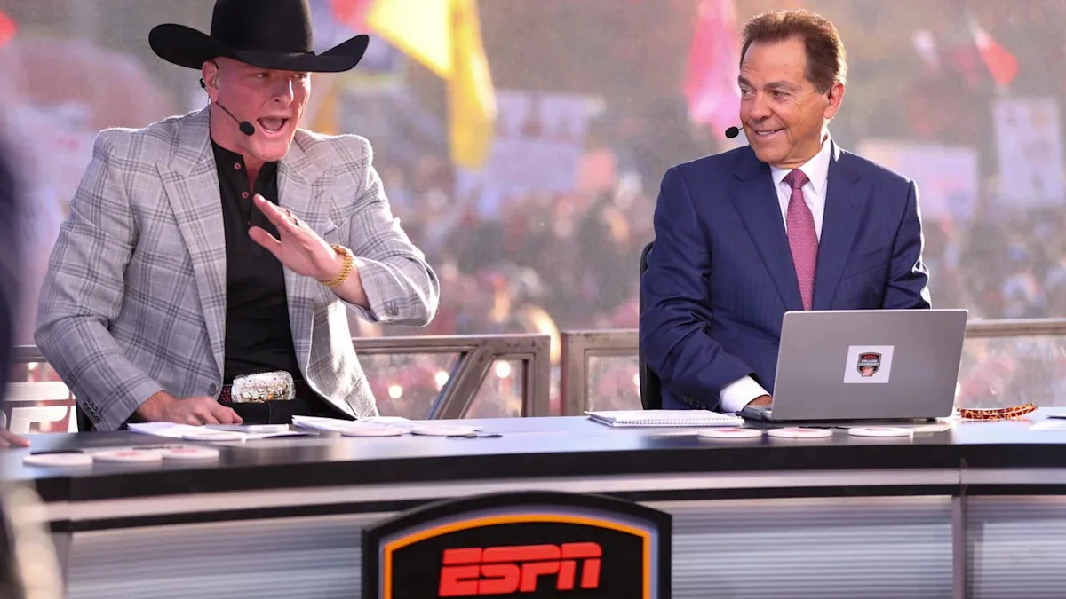 Saban criticizes ESPN show he co-hosts