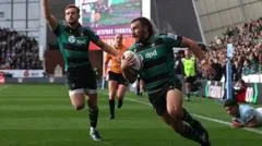 Northampton edges Bath in record-breaking match