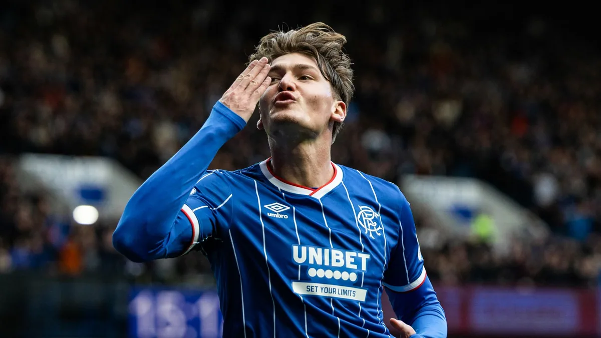 rangers climb to top of league after win over kilmarnock