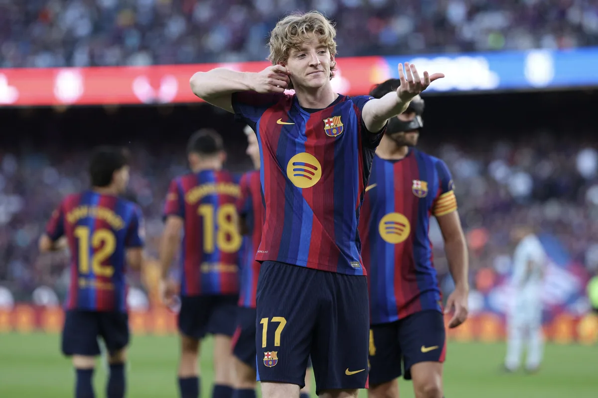 Gordon scores first for Barça in 2026/27