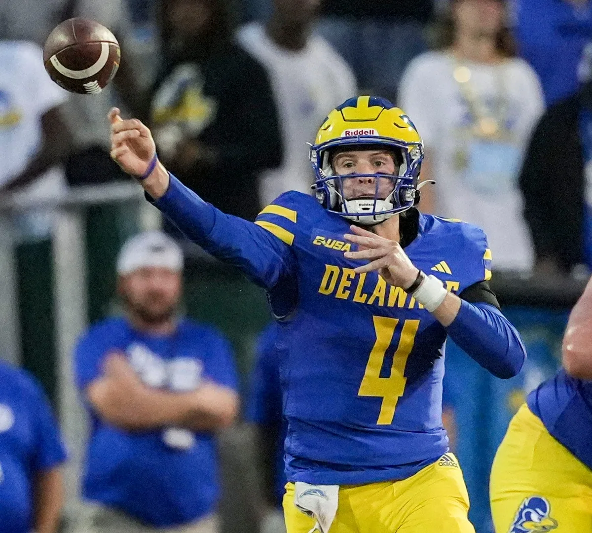 Delaware QB progress ahead of MTSU game