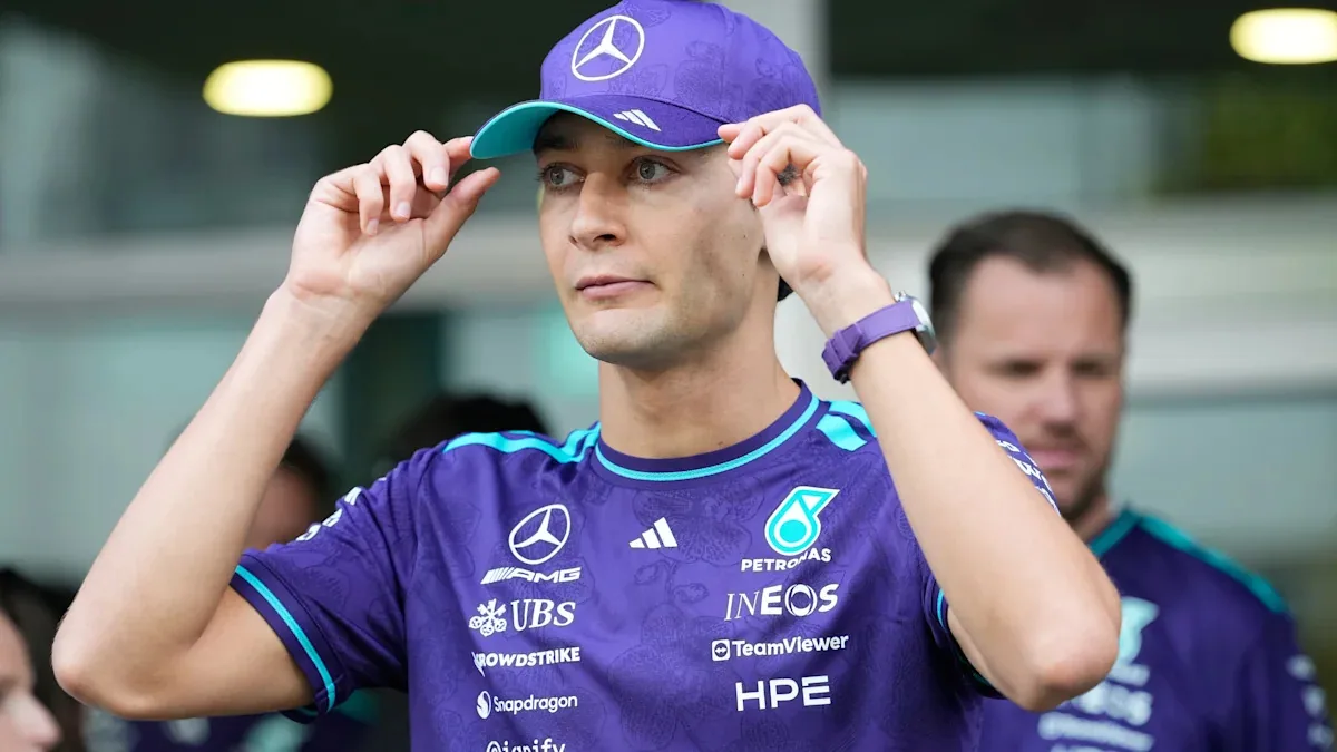 russell faces title chase at singapore sprint
