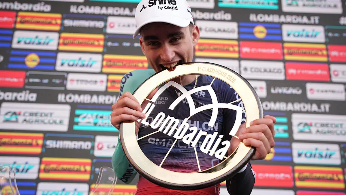French cyclist wins Tour of Lombardy at 20