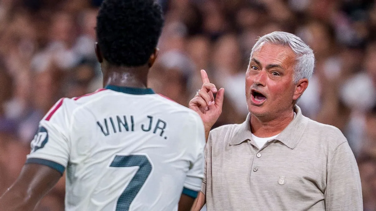 Mourinho leaves Vini Jr. out of Madrid matchday squad