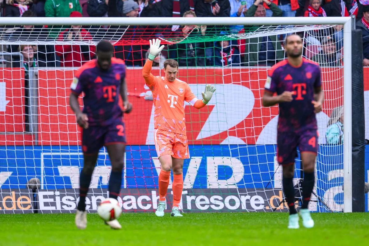 Bayern Munich draw with Augsburg after 8-second goal