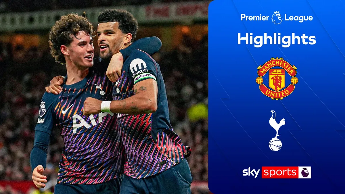 spurs draw with man utd after solanke equaliser