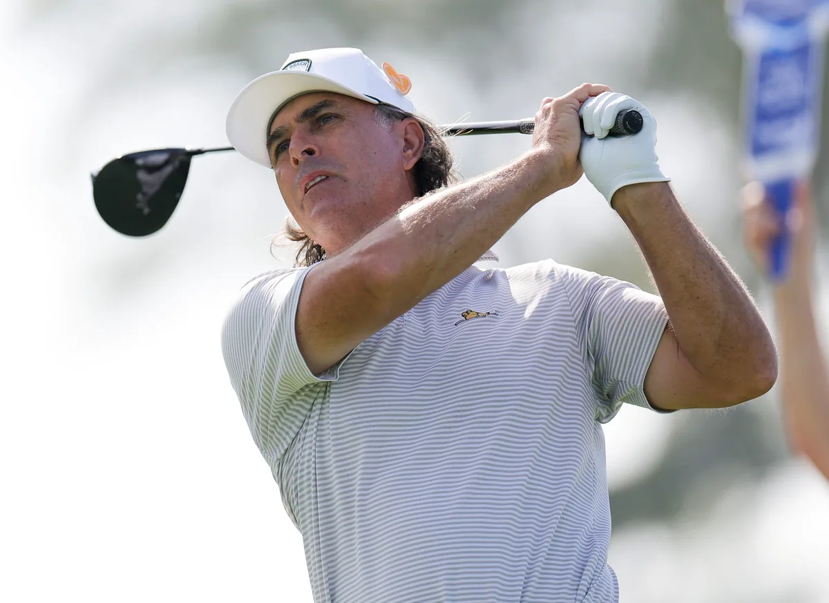 Goggin sets PGA Tour Champions record with 62