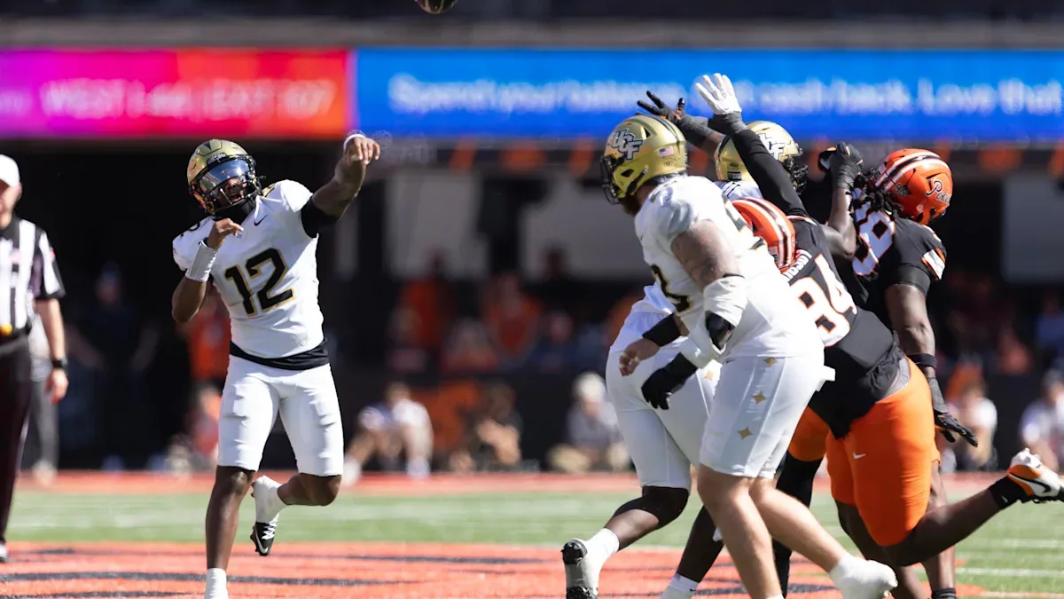 Oklahoma State beats UCF 42-28 after fumble return