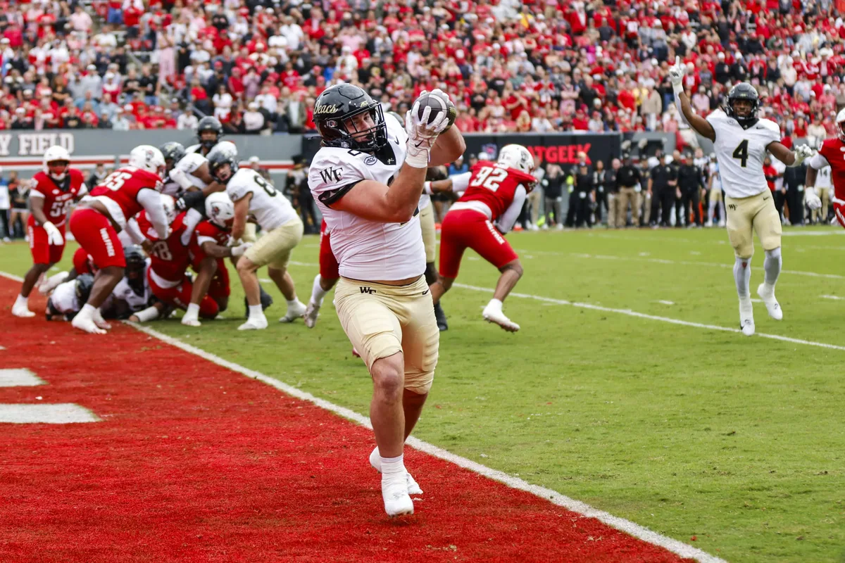 Wake Forest Dominates NC State in Rainy Game